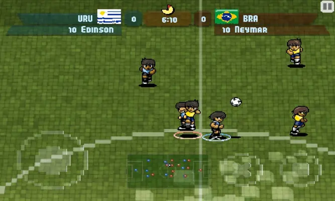 Pixel Cup Soccer android App screenshot 1