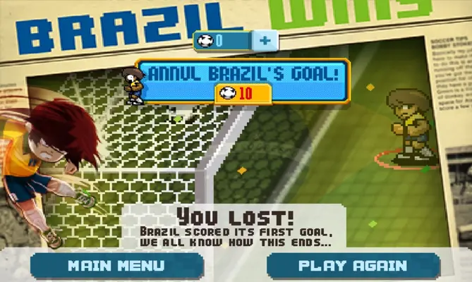 Pixel Cup Soccer android App screenshot 3